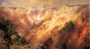 Moran, Thomas The Grand Canyon of the Yellowstone oil on canvas